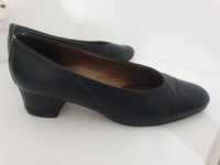 Pantofi piele naturala negri peter kaiser tinte aurii 37.5 superbi
