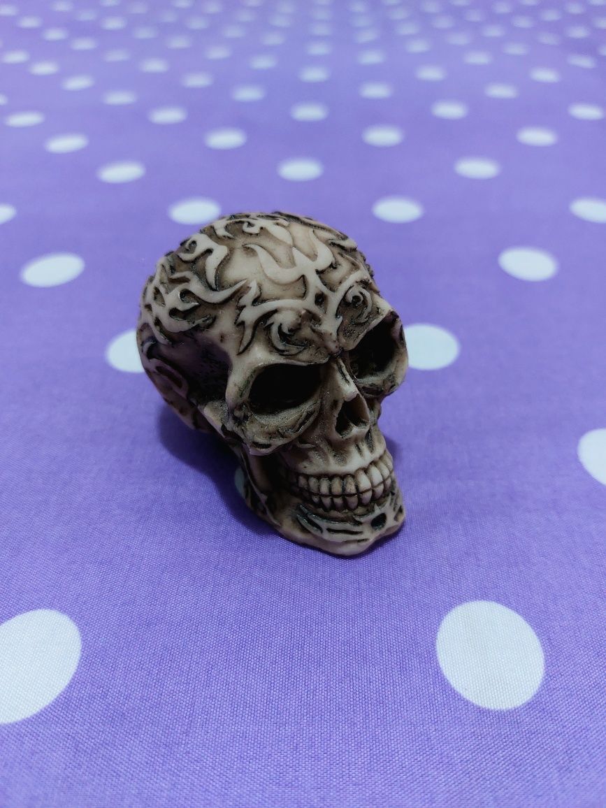 Breloc glob decorațiune skull craniu skeleton schelet goth Halloween