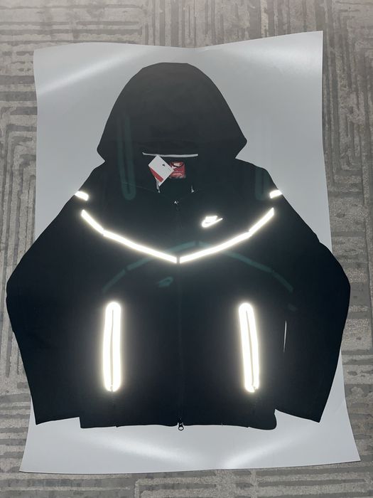 Nike reflective tech fleece найк теч флис