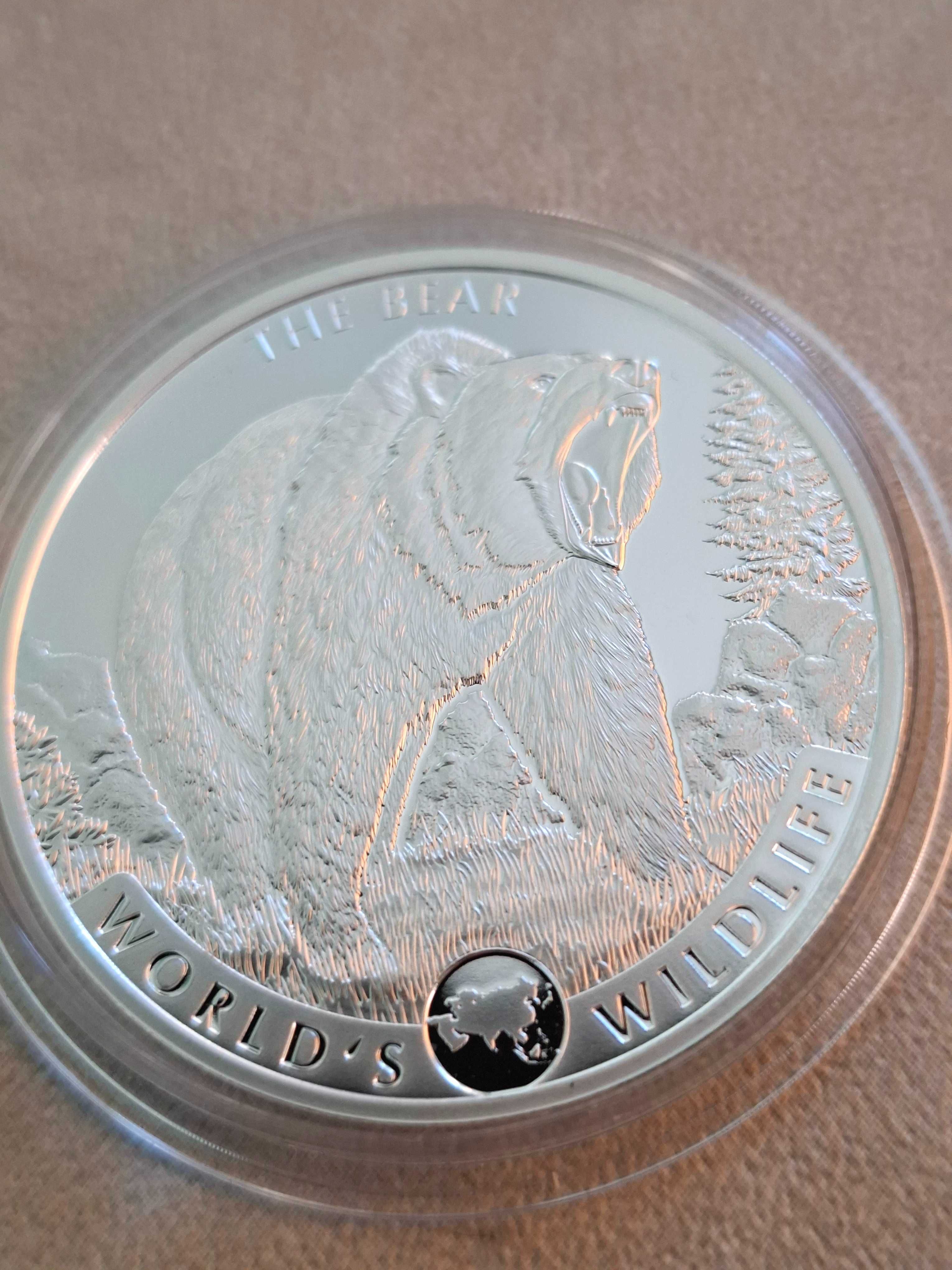 Сребро 1 oz. Мечка