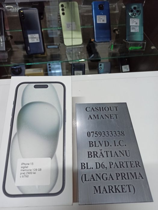 ‼️ Iphone 15 ‼️SIGILAT‼️ 128GB Garantie‼️