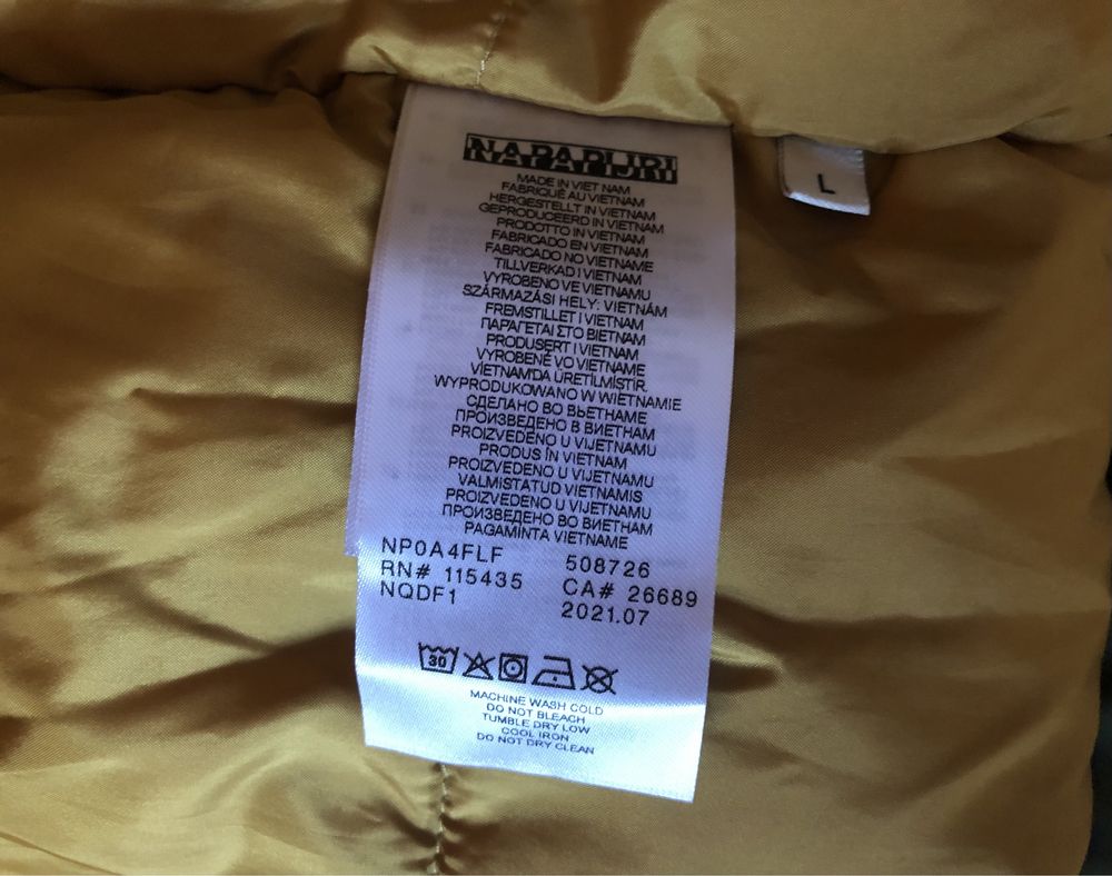 Napapijri Asther Short Jacket ОРИГИНАЛНО мъжко зимно яке - L