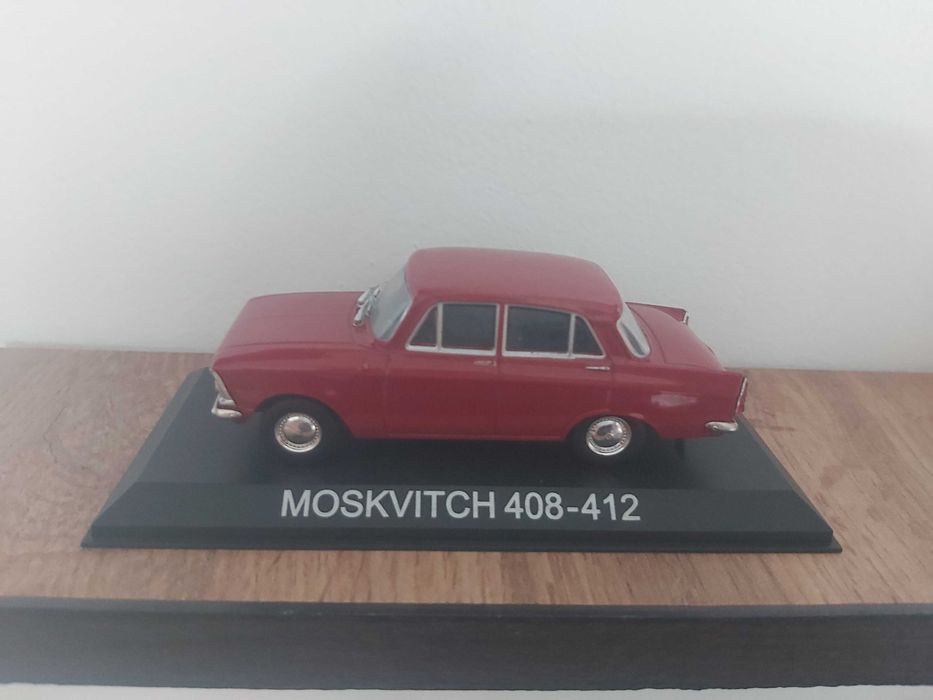 Macheta auto Moskvitch 408-412 - Masini de Legenda RO, 1:43 Deagostini