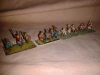 13 soldati vikingi metalici 15mm figurine pictate soldatei