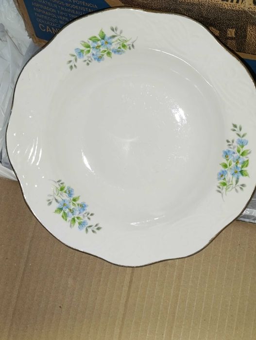 Тарелка супная (советская) 24см диаметр, 8 штук