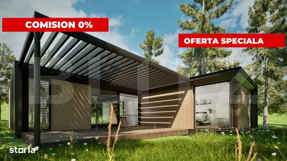 Casa pasiva certificabila, de vanzare, 3 camere, 90 mp construiti, Bra