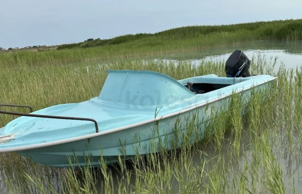 Лодка Тунгус пластиковая с мотором Повертег 60