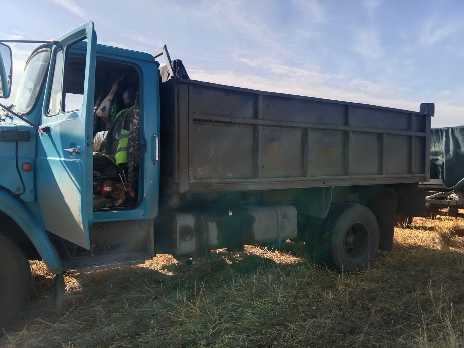 Зил с прицепом ,