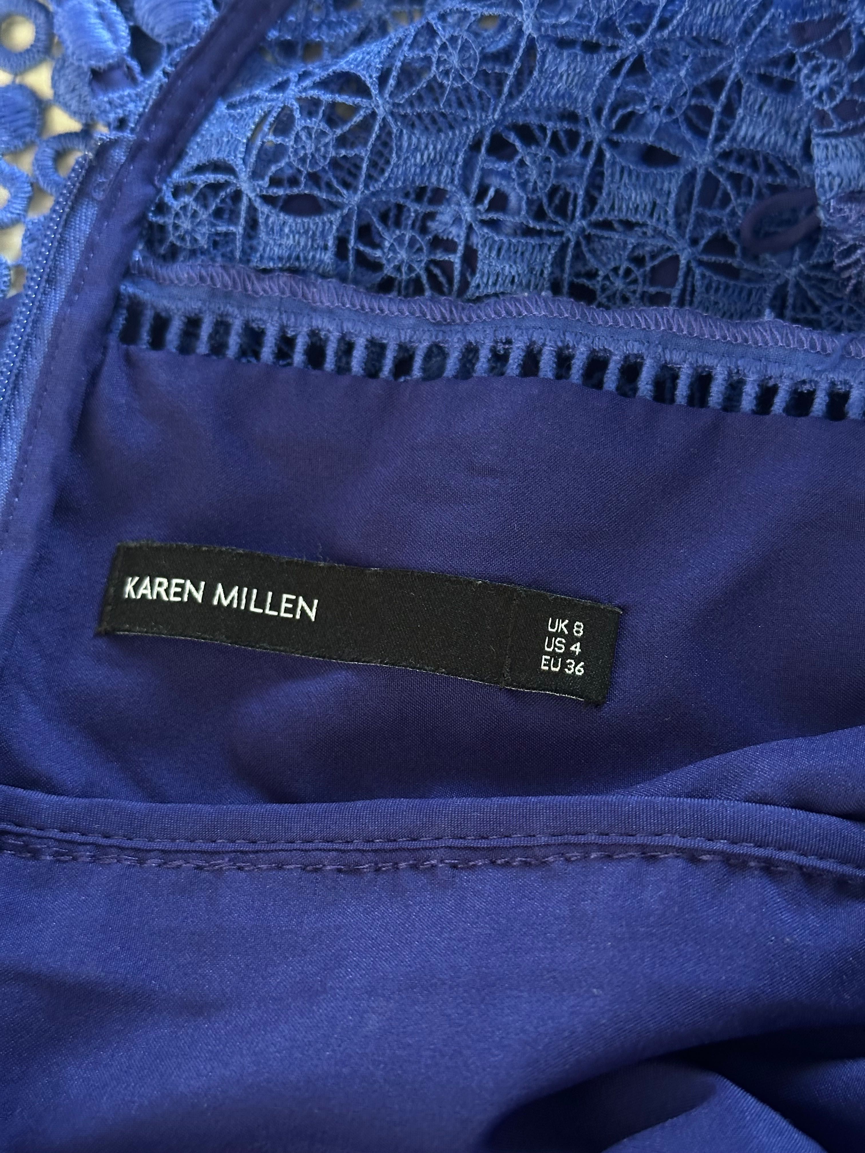 Karen Millen тъмно синя рокля молив