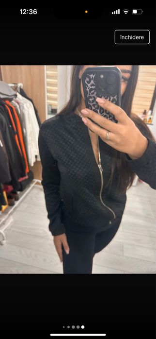 Jacheta neagra Casual