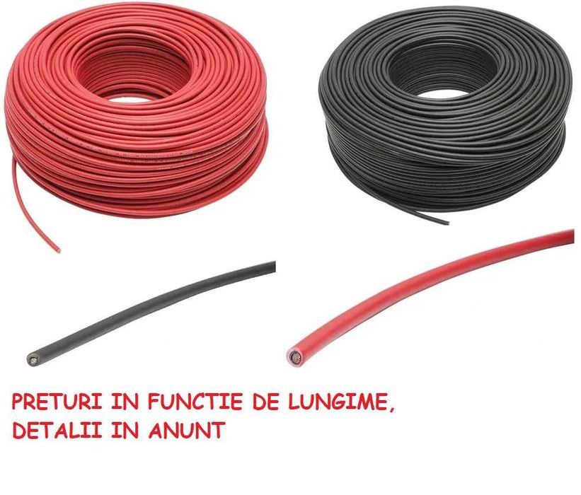 Cabluri Panouri Solare 4MM Cabluri Panouri Fotovoltaice 4MM