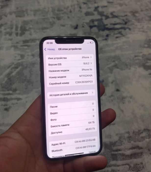 Iphone XS 64gb 100%