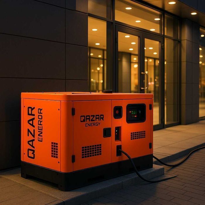 Дизельный генератор с АВР QAZAR ENERGY GRS150A! Шымкент!