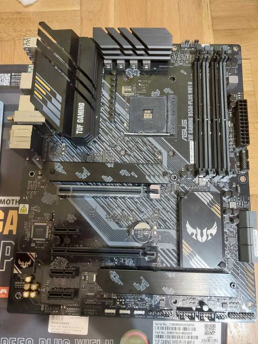 AMD Ryzen 5 5600X + Asus TUF B550 Plus Wi-Fi