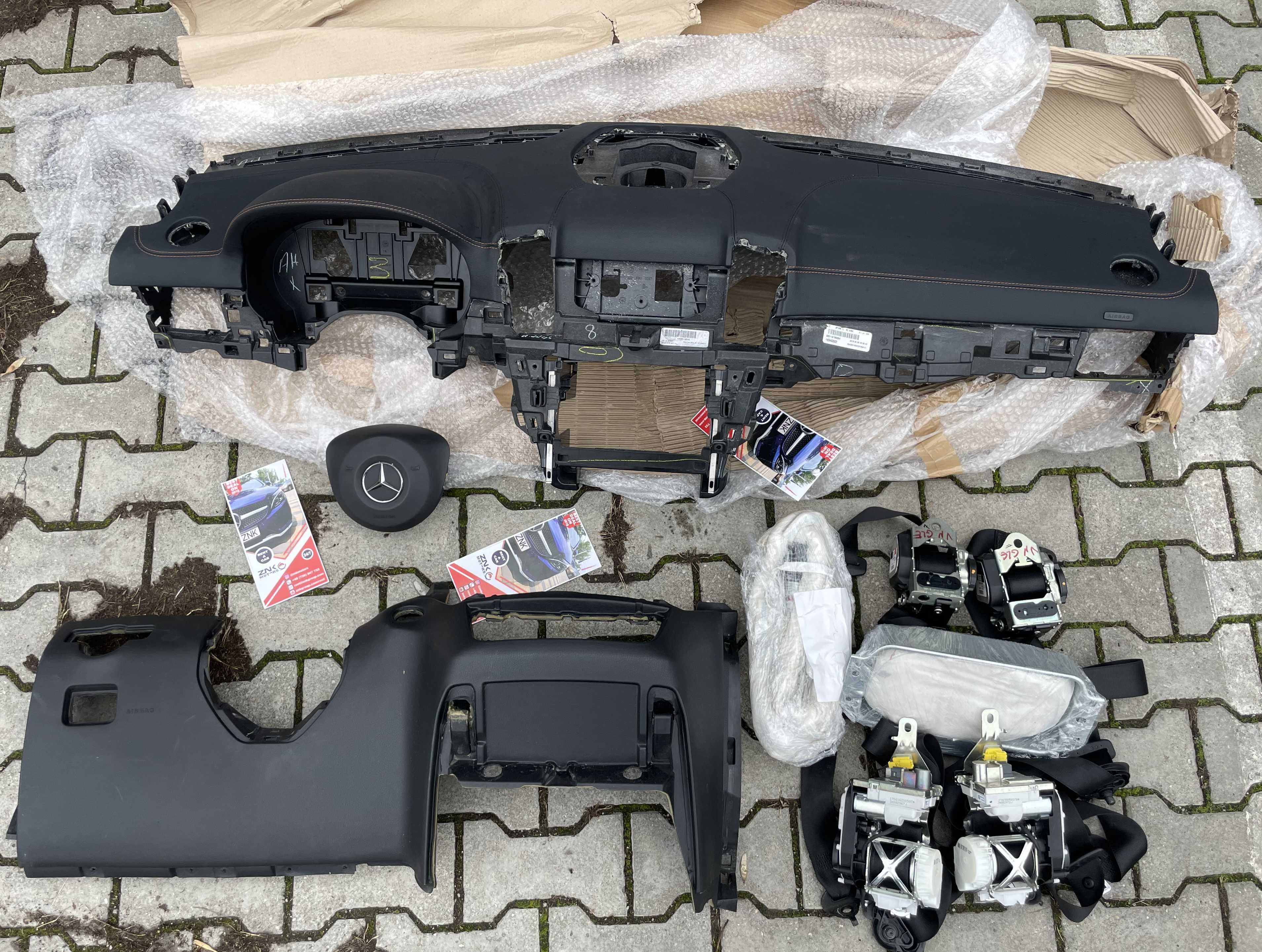 Mercedes Benz GLE / GLS kit airbag volan pasager - plansa de bord