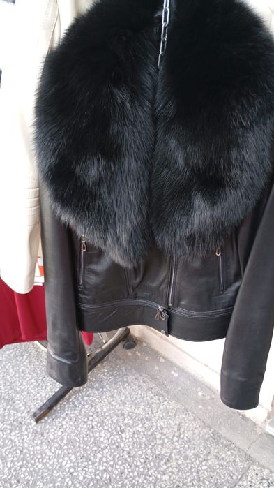 Geaca  blana naturala piele naturala
