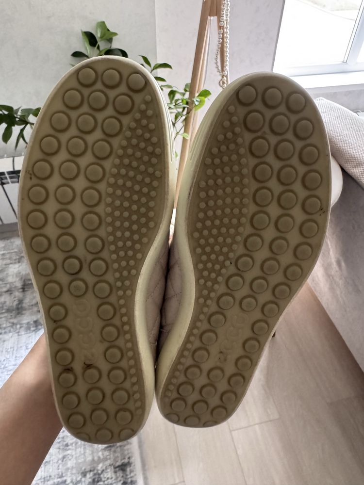 Кеды кожанные Ecco