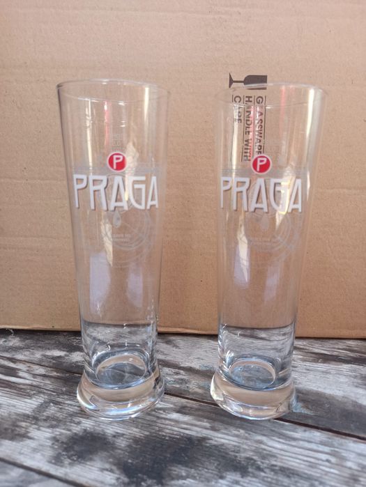 Пивные стаканы Чехия,  Россия