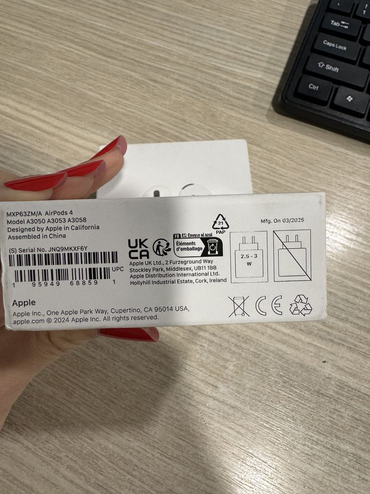 Casti Apple AirPods 4, NOI/Sigilate!!!