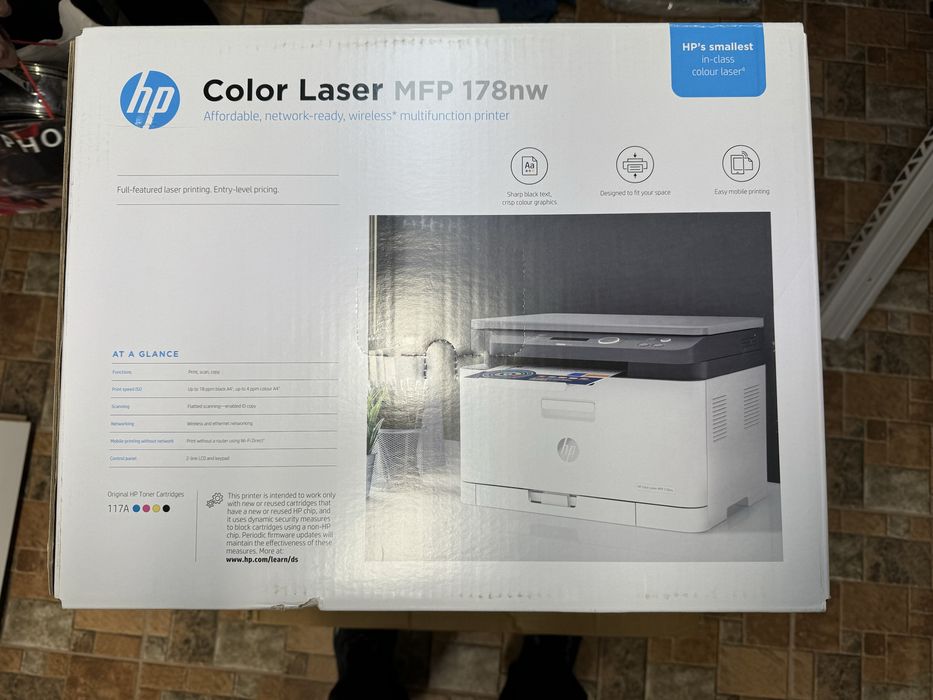 Imprimanta Laser Color HP MFP 178nw