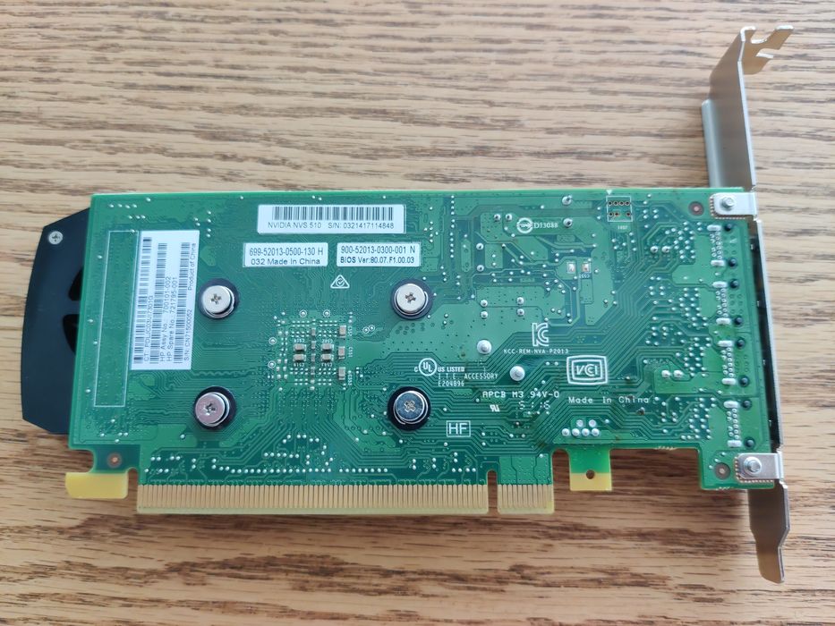 Видео карта Nvidia NVS 510