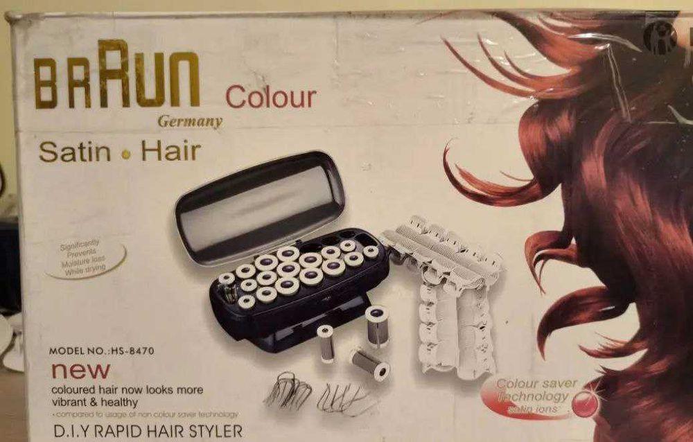 Электробигуди, термобигуди Braun Satin Hair Colour, Германия