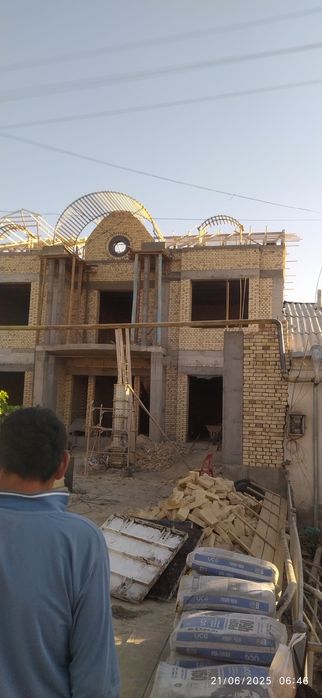 Sitayashka shikatirks kirisha gipsakarton fundament tom yopish gisht t