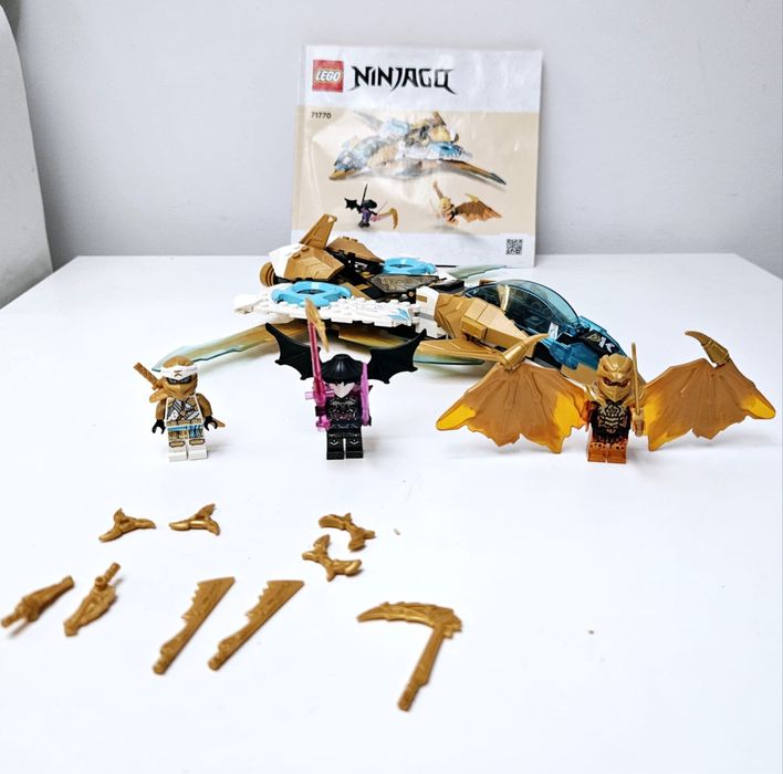 Lego Ninjago 71770 -  Zane's Golden Dragon Jet (2022)