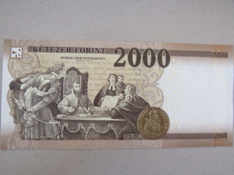 Унгария-2000 форинта, UNC, 2016 г., виж цената