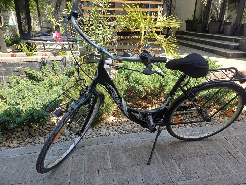 Bicicleta City Good Bike Siviglia 26", monoframe, black/silver
