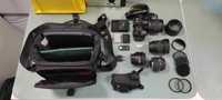 Nikon D3200 + multe accesorii - pachet COMPLET