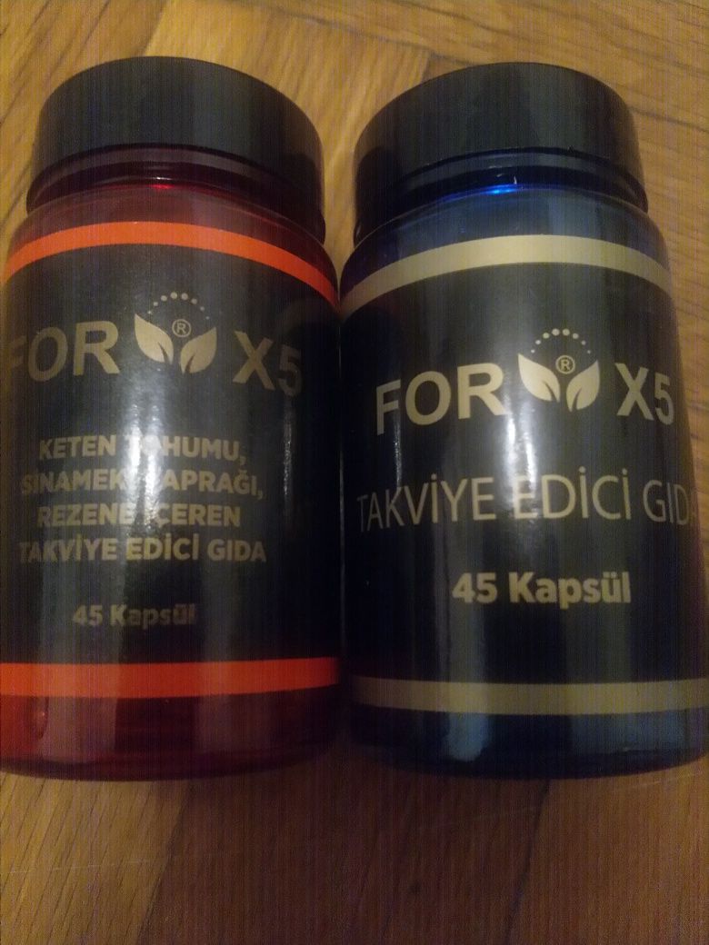 FORX5 капсули за ОТСЛАБВАНЕ for x5