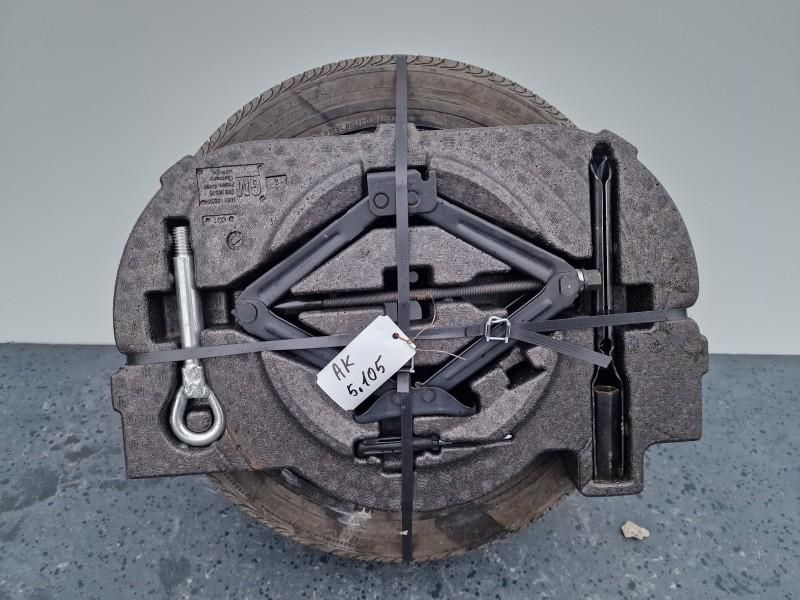 Kit pana cric roata de rezerva 5x105 R16 205/55/16 Opel Astra K