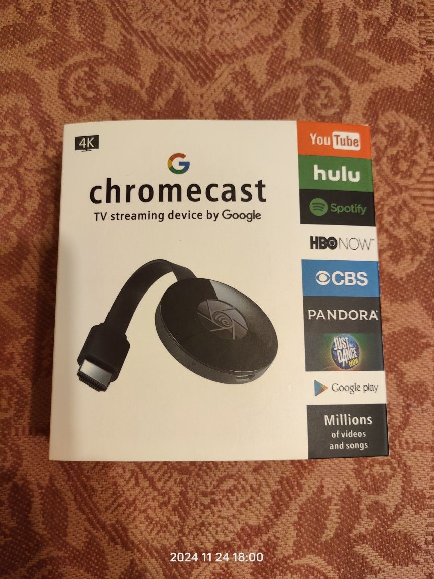 Продам приставку chromecast.