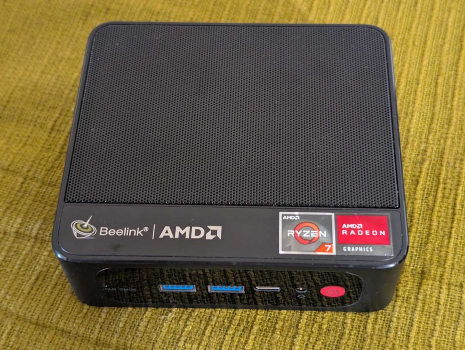 Mini pc Beelink SER3, Ryzen 7 3750H, ram 16Gb, SSD 512 Gb