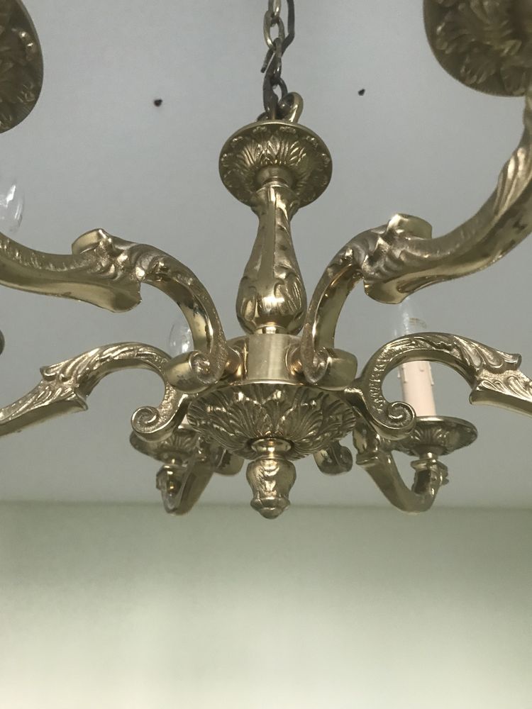 Candelabru alamă 6 brațe