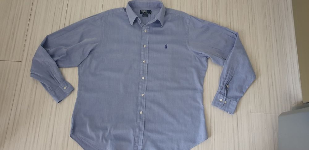 POLO Ralph Lauren Pique Cotton Mens / 2XL ОРИГИНАЛ! Мъжка Лятна Риза!