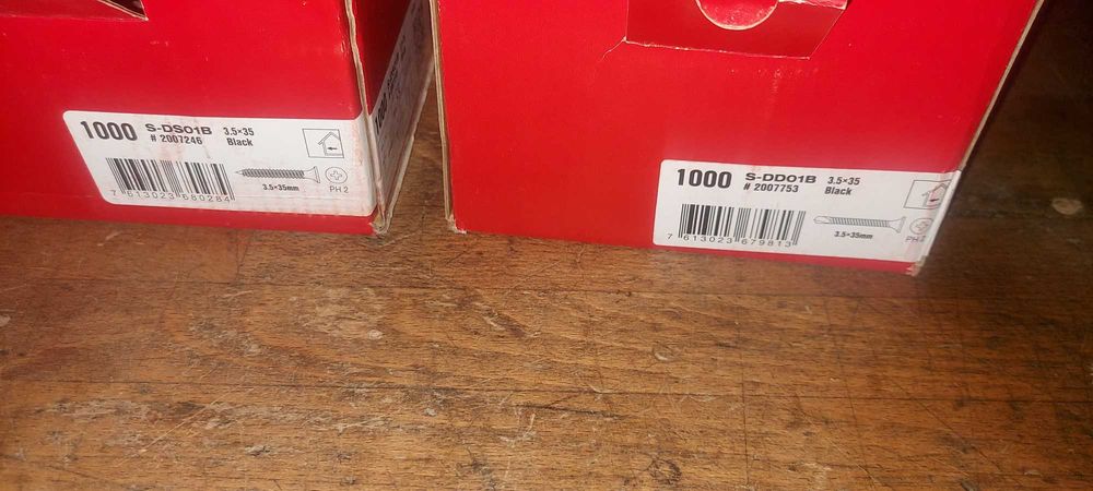 Holsuruburi tn negrese pentr rigips HILTI  35