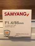 SAMYANG F1.4/85mm AS IF UMC pt Canon nou SIGILAT in cutie