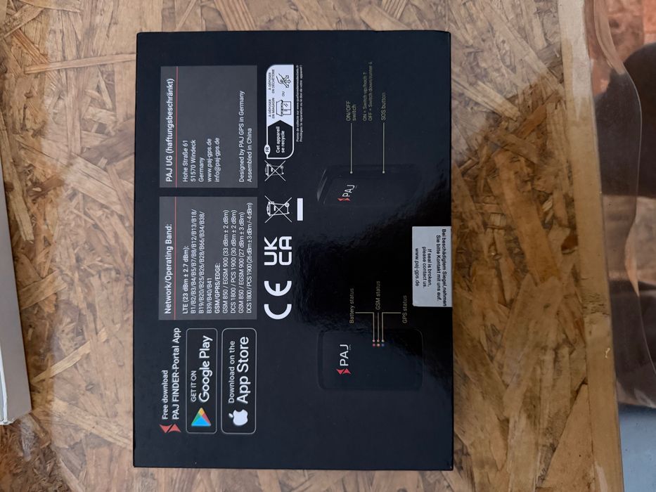 GPS tracker paj desigilat