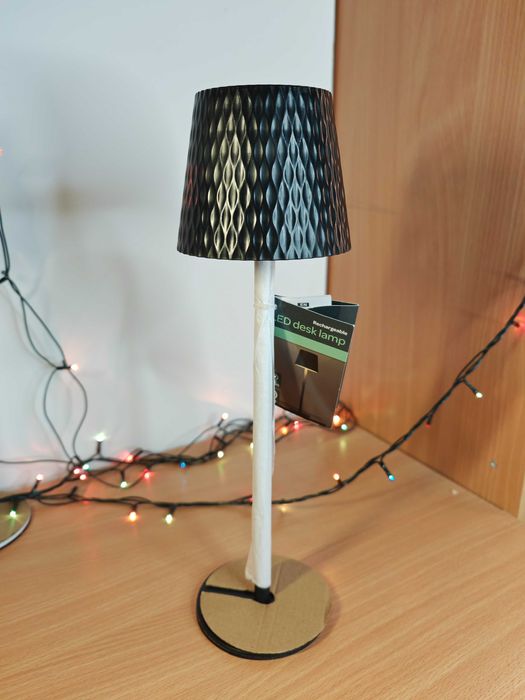 NOUA Veioza de birou cu LED, reîncărcabilă USB-C, touch, 5h autonomie