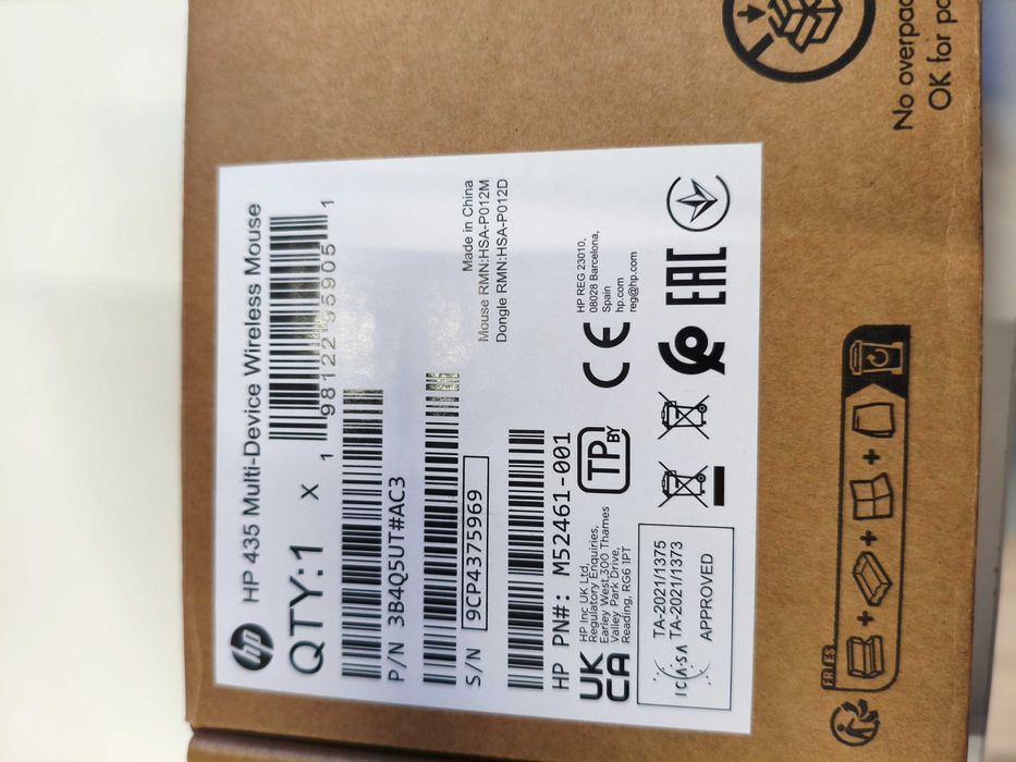 Mouse Wireless HP 435 + Bluetooth