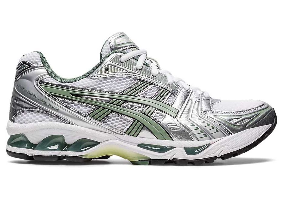 ASICS Gel-Kayano 14 "White Pure Silver Slate Grey Sage"