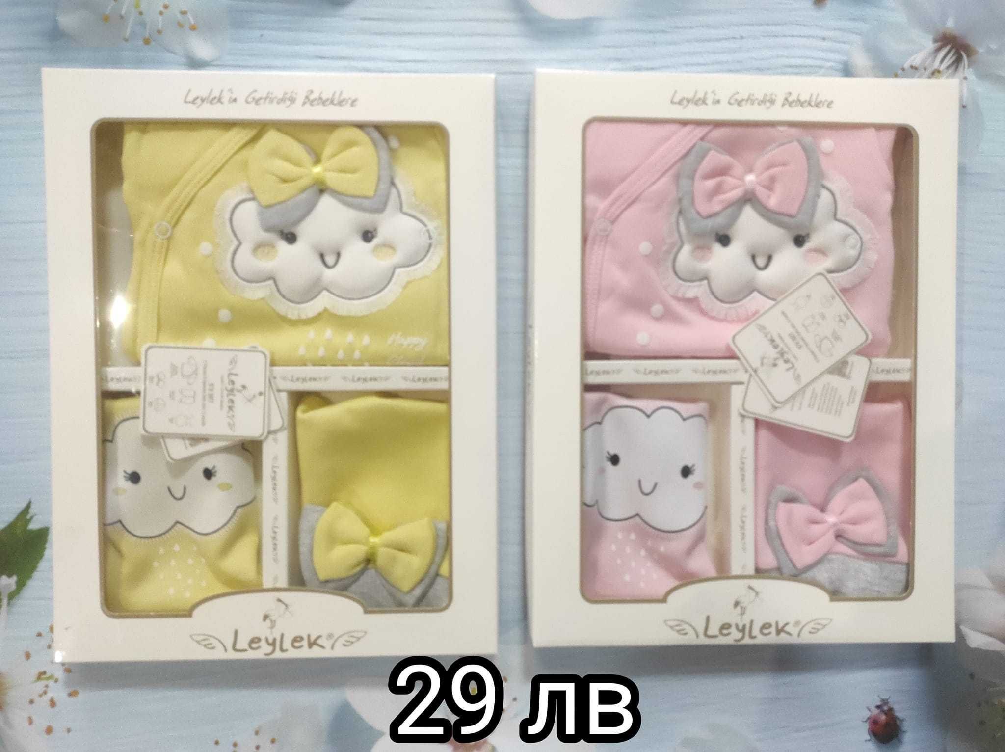 Комплекти за изписване на бебе и комплекти за баня