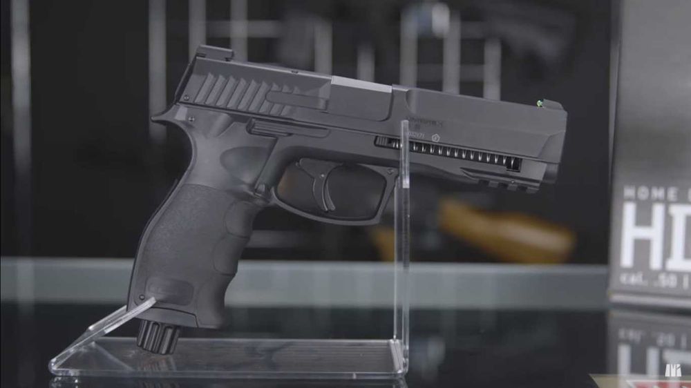 Pistol Airsoft AutoAparare Modificat 26jouli Co2 BileDeCauciuc LEGAL