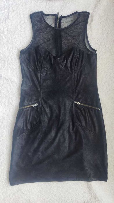 Кожена рокля на DEVIDED (by H&M)