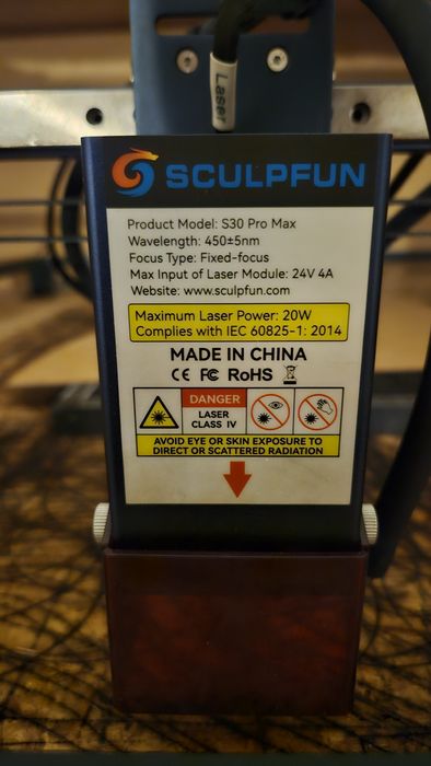 Laser Sculpfun S30 Pro Max