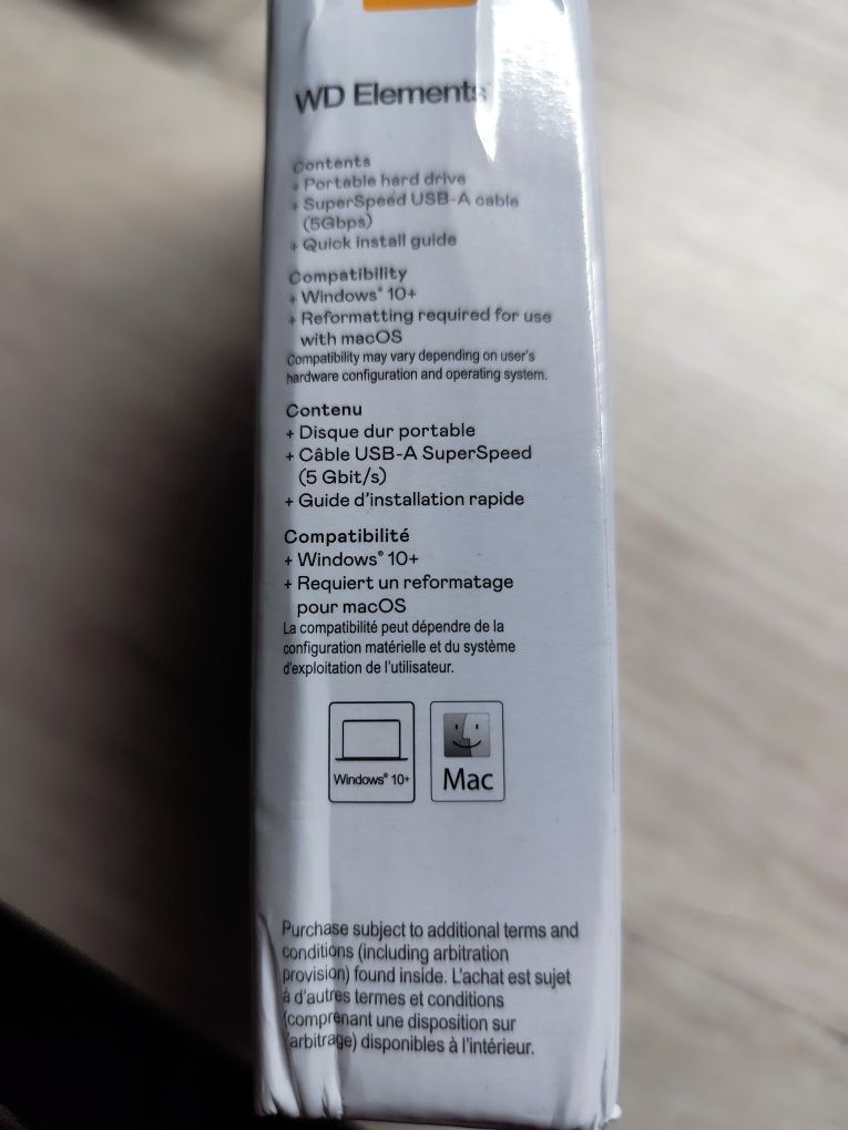 WD Elements 4TB Portable HDD
