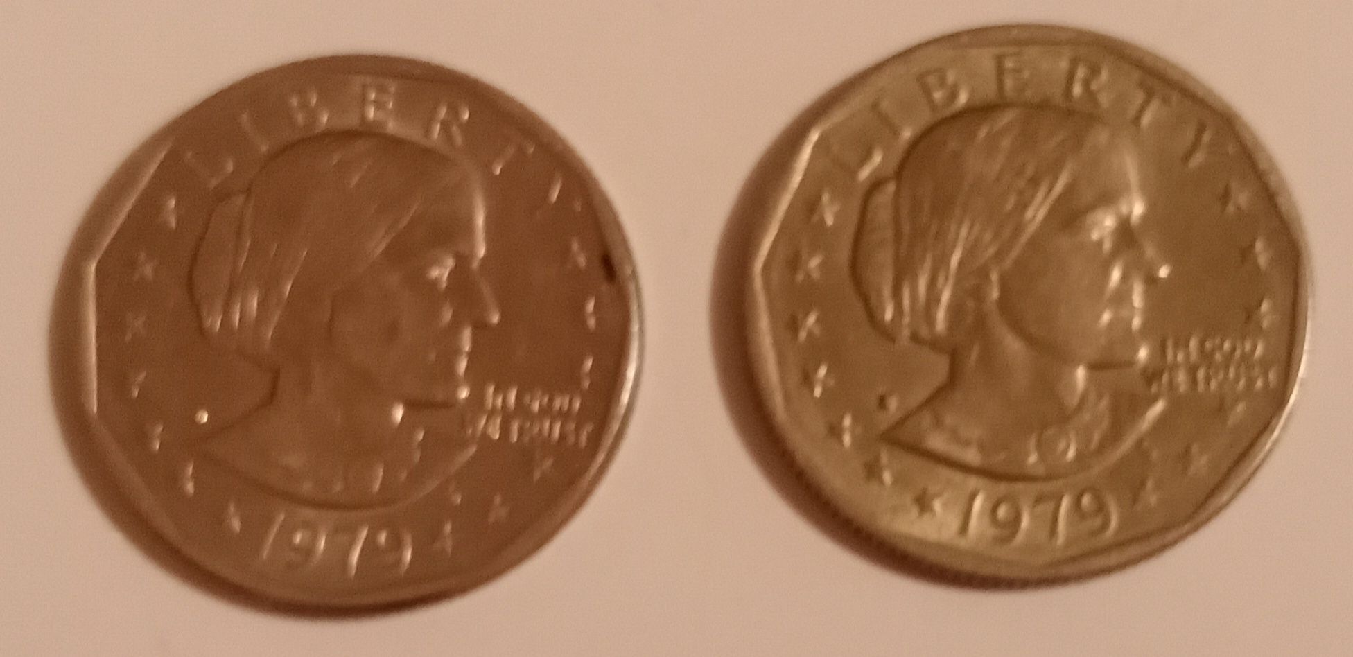 Железные монеты США 1979 года ОРИГИНАЛ