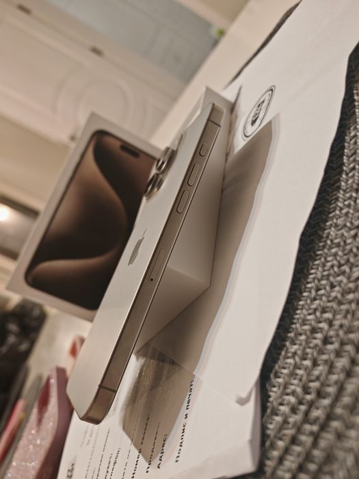 Iphone 15 pro max Natural 92% BH като НОВ